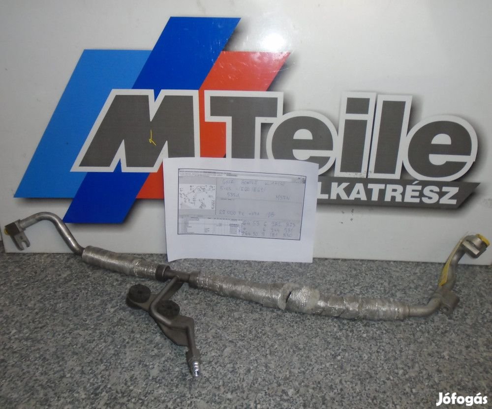 ÁR/DB [GYÁRI BONTOTT] BMW - KLÍMACSŐ - 5-ÖS -/E60/E61/ - |CSZ.: 91818
